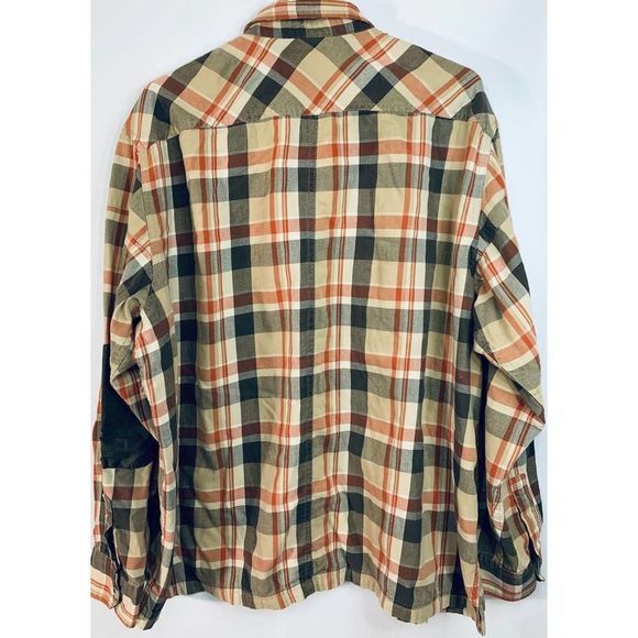 Wrangler Mens All Terrain Tan Brown Shirt‎ Size XXL - Picture 2 of 3
